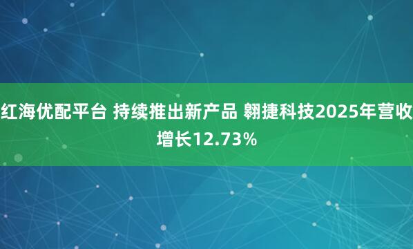 红海优配平台 持续推出新产品 翱捷科技2025年营收增长12.73%